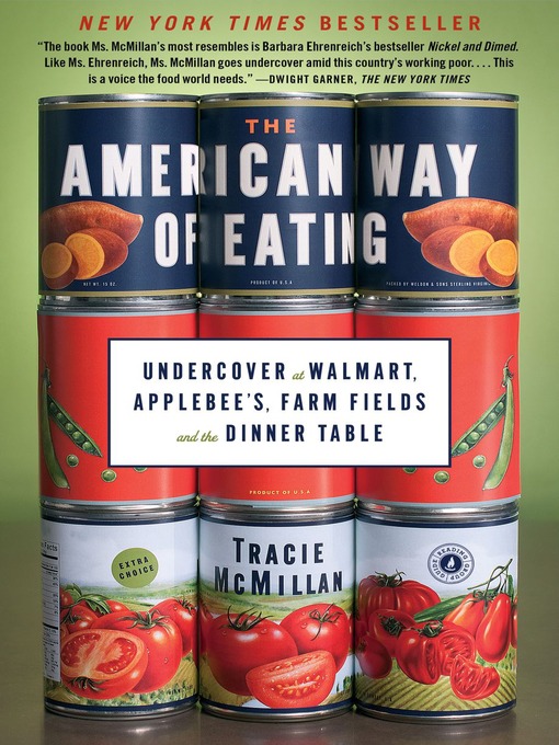 Title details for The American Way of Eating by Tracie McMillan - Available